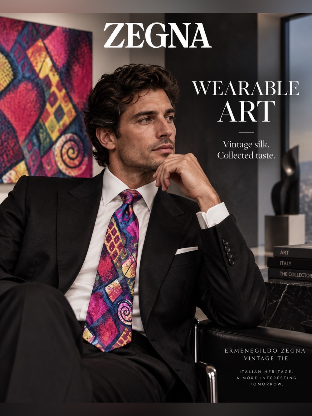 Ermenegildo Zegna Vintage Tie